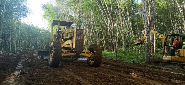 Alat Berat Diturunkan Guna Maksimalkan Pekerjaan