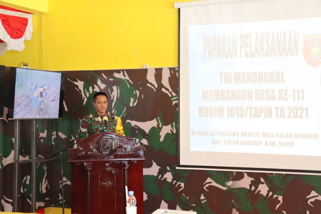 Tujuan Tim Wasev TMMD Ke 111