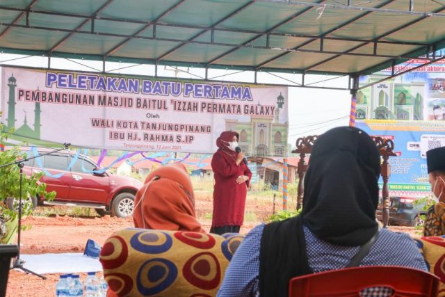 Walikota Tanjungpinang Resmikan Masjid Masjid Baitul ‘Izzah