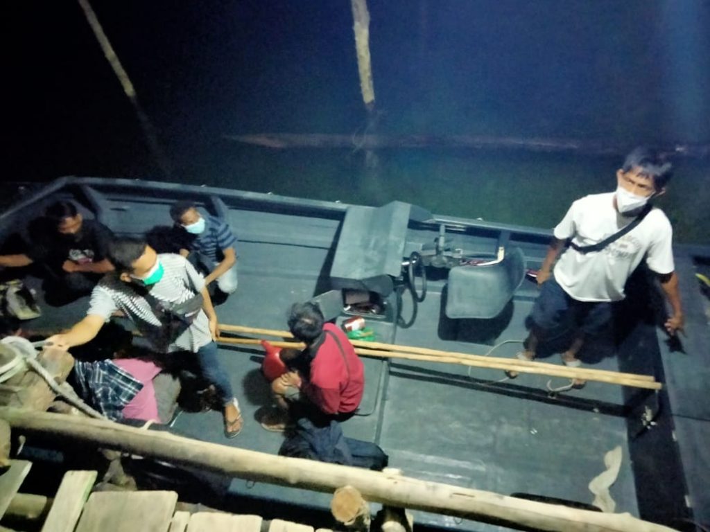 3 Pelaku Pengirim Pekerja Ilegal ditangkap Ditpolairud Polda Kepri