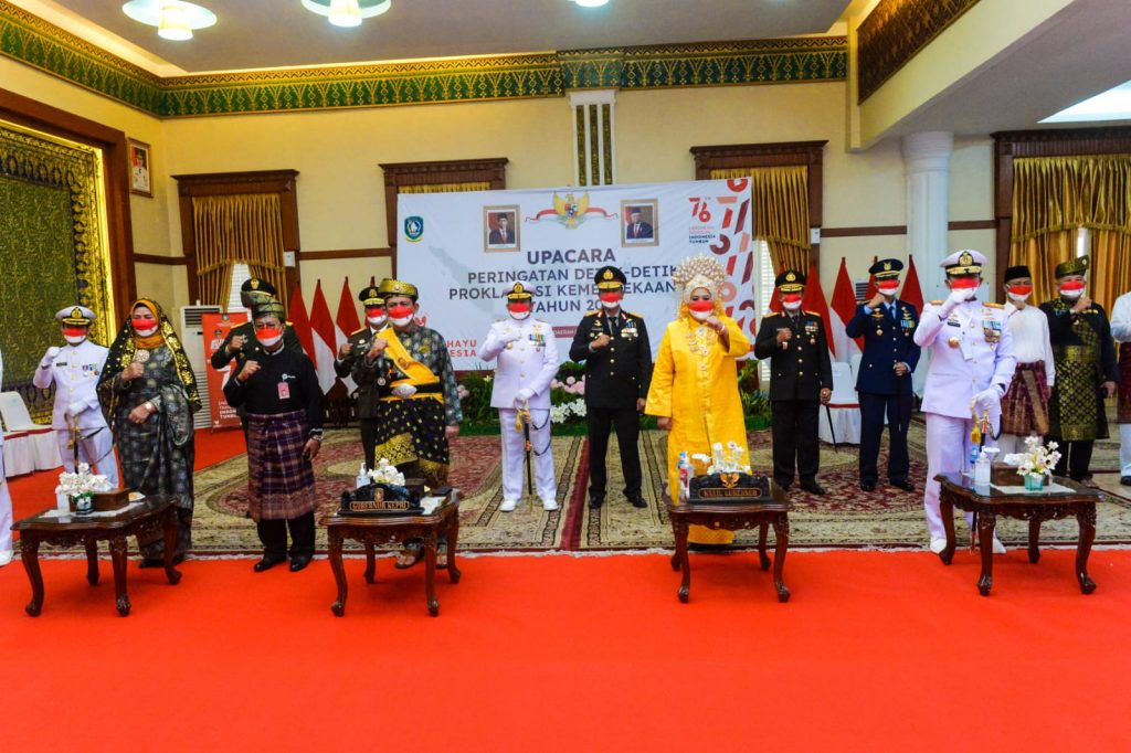 Ansar dan Marlin Ikuti Detik – Detik Proklamasi di Istana Negara