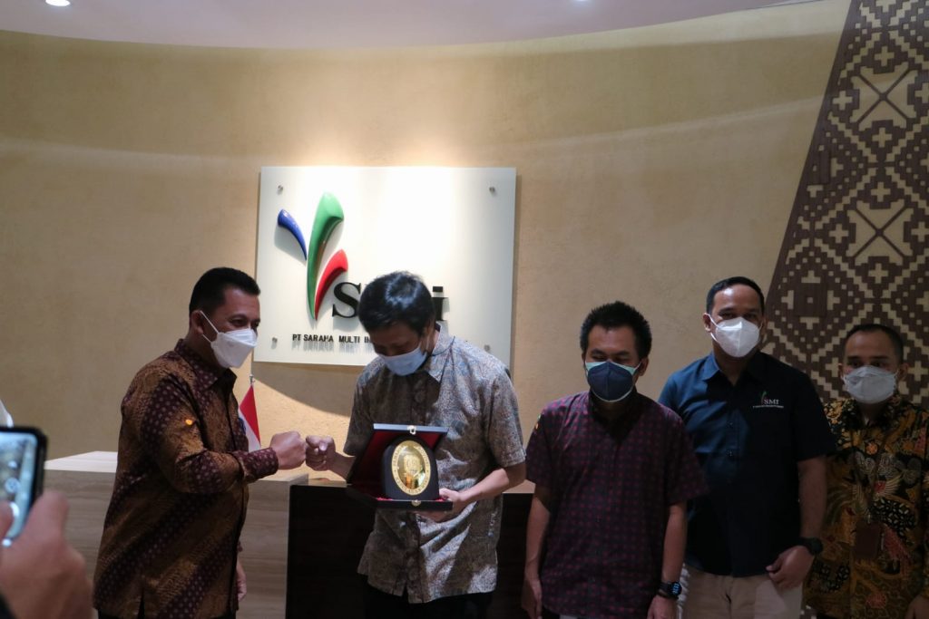 Gesa Pembangunan Infrastruktur Kepri, Gubernur Datangi PT. SMI
