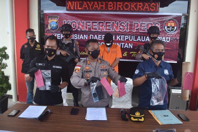 Residivis Narkoba Kembali Diringkus Satnarkoba Polres Bintan