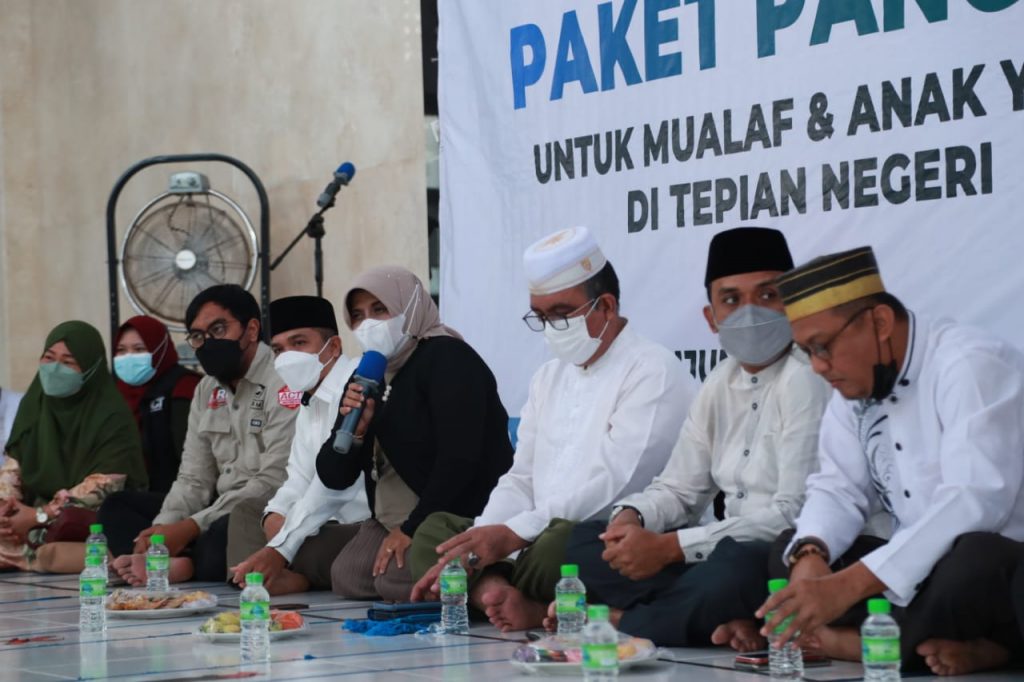 Rahma Bersama ACT Berbagi Paket Pangan untuk Anak Yatim