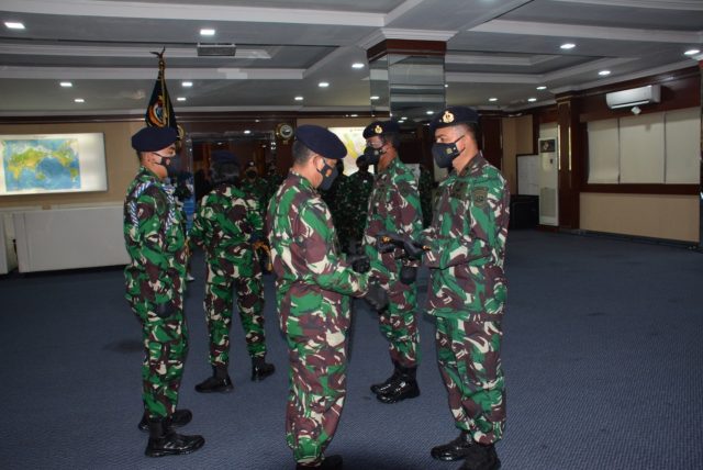 Laksamana Pertama TNI Dwika Tjahja Setiawan, S.H.,M.H Jabat Komandan Lantamal IV