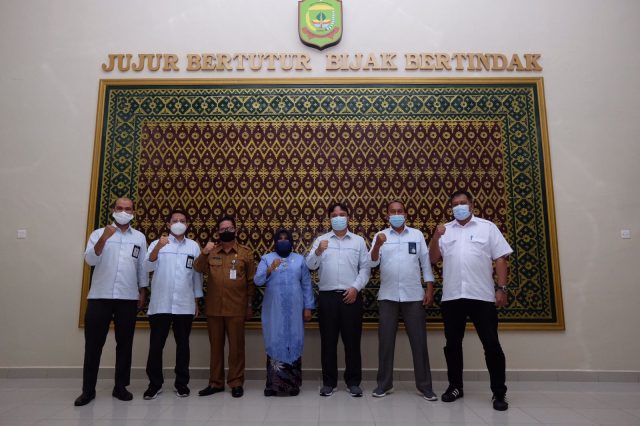 GM PLN Silahturahmi Ke Kantor Walikota Tanjungpinang