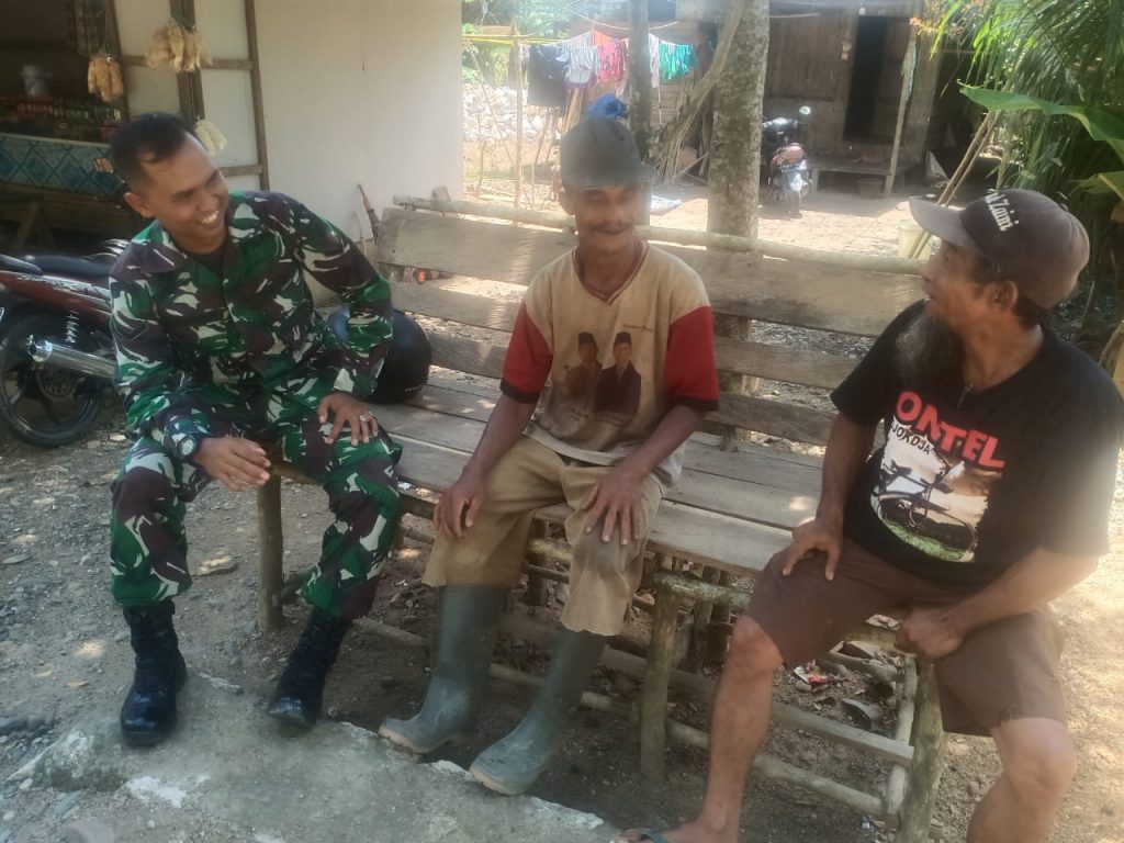 Walau Akan Berakhir, Satgas TMMD Terus Lakukan Komsos