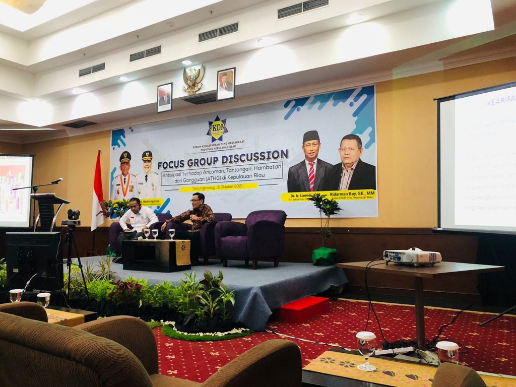 Gelar FGD, FKDM Bahas Trik Kewaspadaan Dini di Era Digital