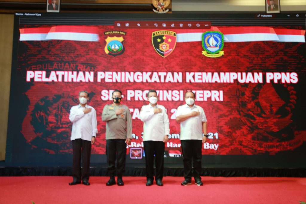 Buka Pelatihan PPNS se Kepri, Ansar Tekankan Supremasi Hukum