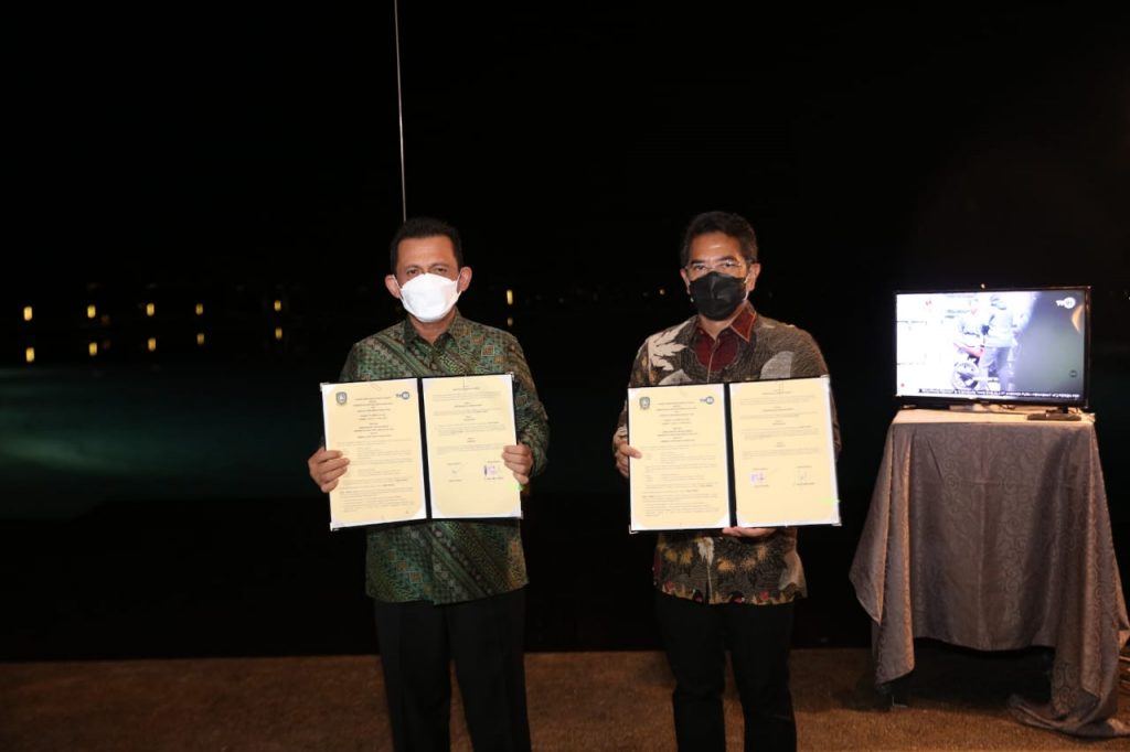 Gubernur Ansar Hibahkan 2 Hektar Lahan di Dompak Buat Pembagunan Kantor TVRI