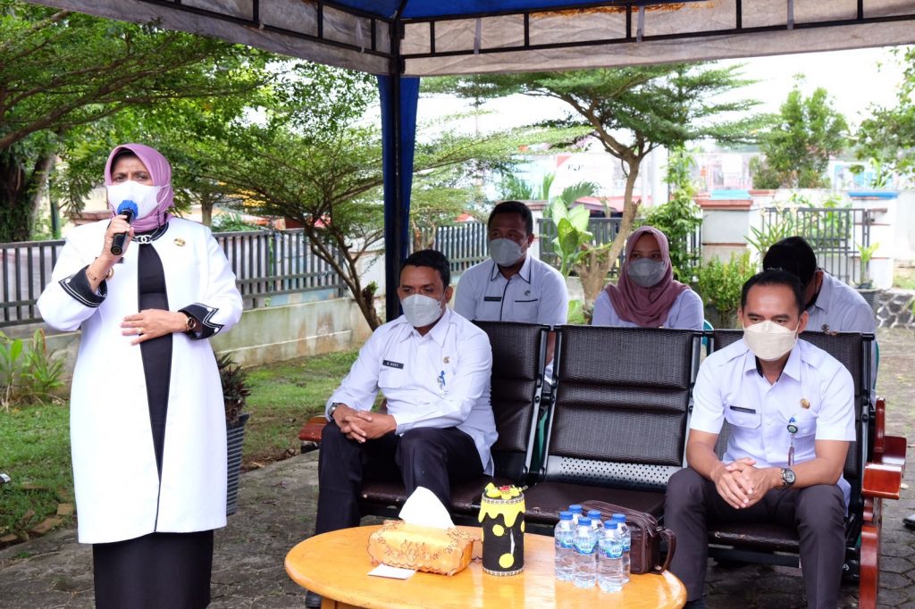 Kunjungan Walikota Rahma Ke PAUD Putri Payung