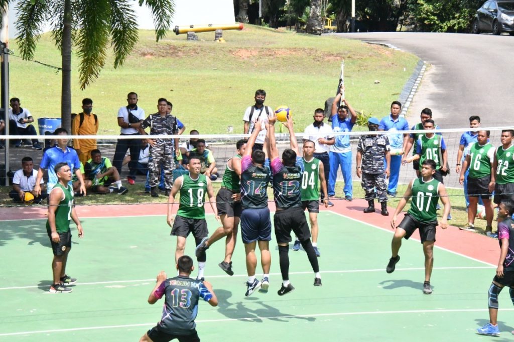 Kejuaraan Bola Voli Lantamal IV Resmi Berakhir, Ini Pemenangnya
