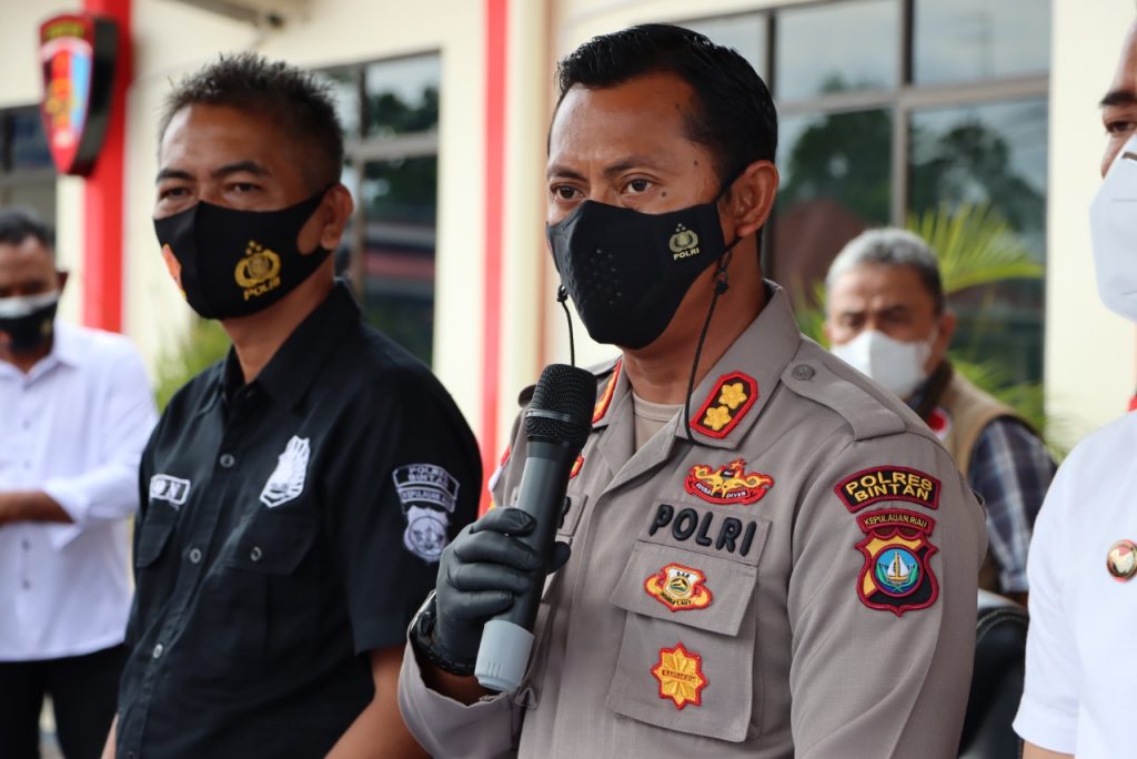 Sekilo Lebih, Satres Narkoba Bintan Berhasil Ringkus Bandar Narkoba
