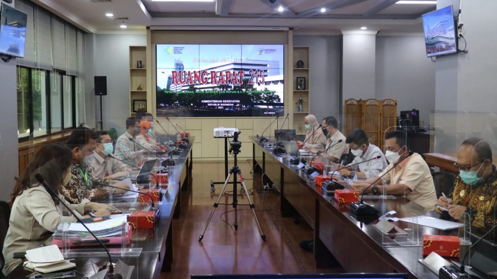 Kunjungan Gubernur Ansar Ke Kemenkes