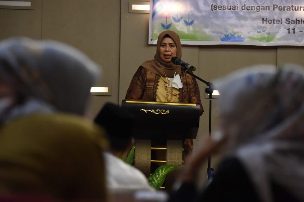 Dewi Ansar Hadiri Workshop Penanganan Terpadu  Perempuan Korban Kekerasan