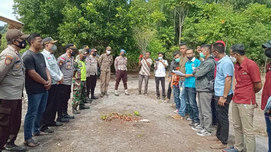 Puluhan Pemuda Geruduk Tambang Granit di Selayar