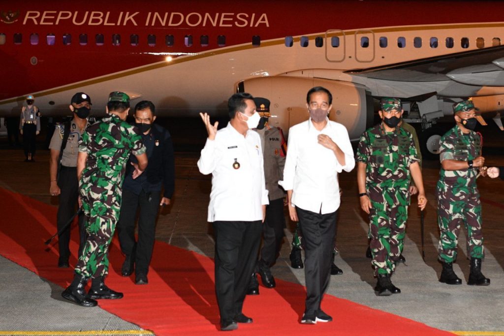 Didampingi 7 Menteri, Presiden Jokowi  di Bintan