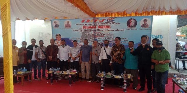 Dialog Insan Pers Bersama Diskominfo Kepri