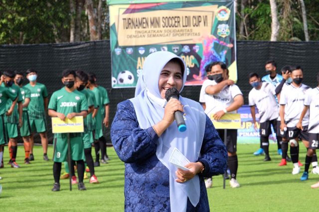 Buka Turnamen Futsal, Rahma Tekankan Sikap Sportivitas