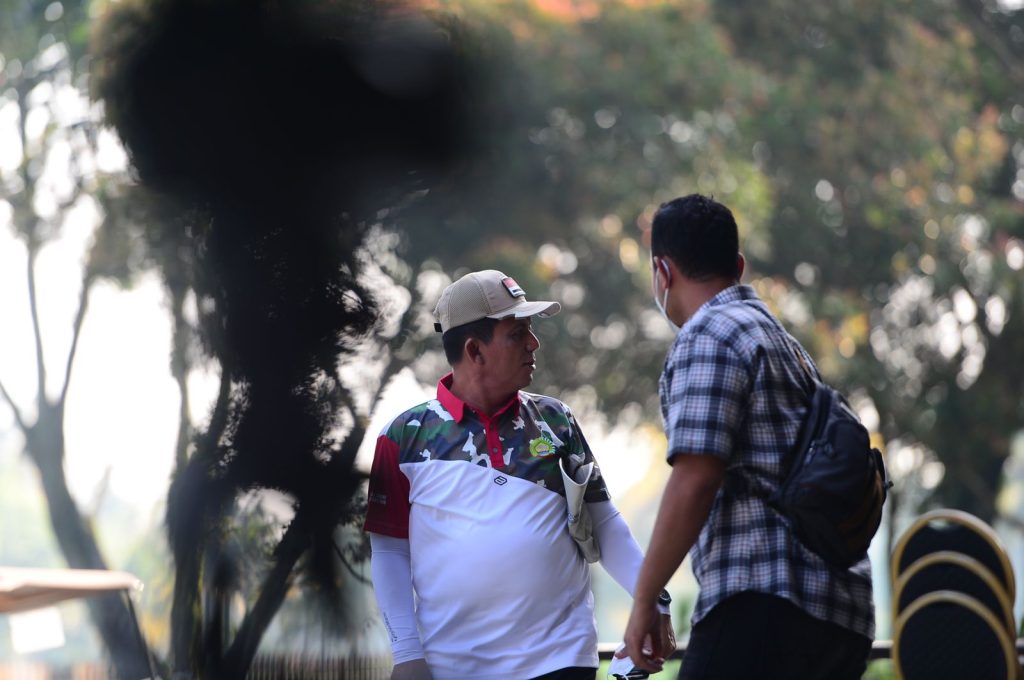 Gubernur Ansar Hadiri Farewell Golf Danrem 031 Wira Bima Riau