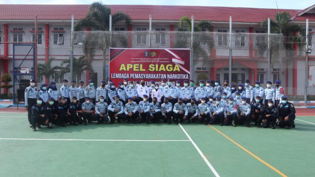 Apel Siaga Lapas Narkotika Kelas IIA Tanjungpinang