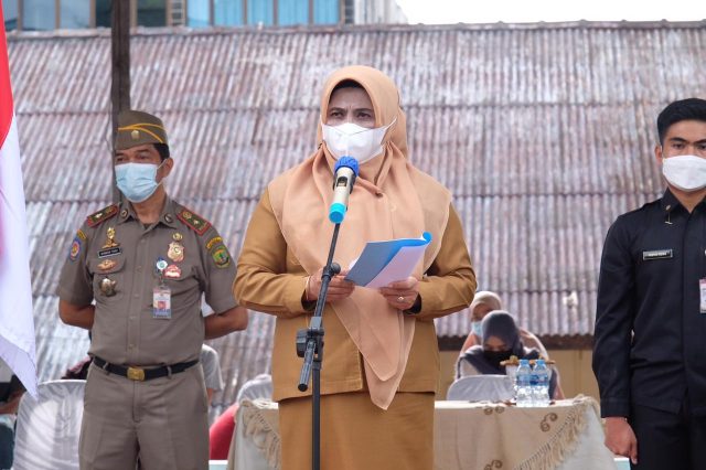HUT Satpol PP dan Satlinmas, Walikota Rahma Harapkan Menjadi Pelopor Penegakan Perda