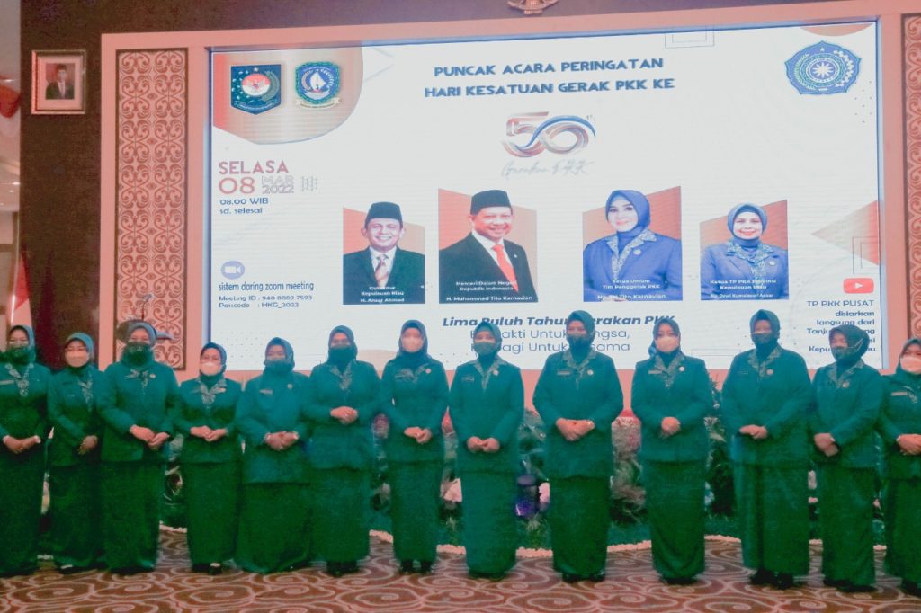 Pesan Istri Mendagri, Jadikan PKK Mintra Strategis Pemerintah