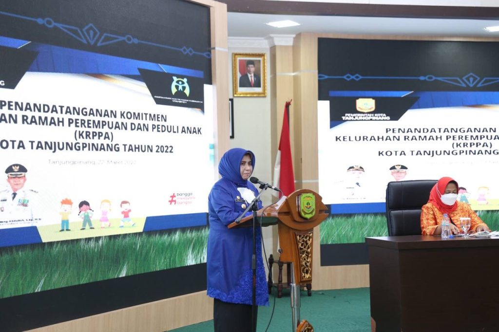 Rahma: Kementerian PPPA jadikan Dua Kelurahaan di Tanjungpinang Pilot Project