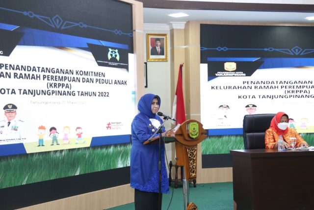 Rahma: Kementerian PPPA jadikan Dua Kelurahaan di Tanjungpinang Pilot Project