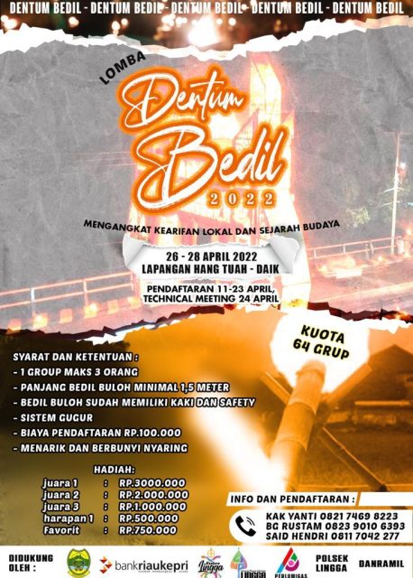 Buruan Daftar, Lomba ‘Dentum Bedil’ Hadiah Jutaan, Kuotanya Terbatas Loh!