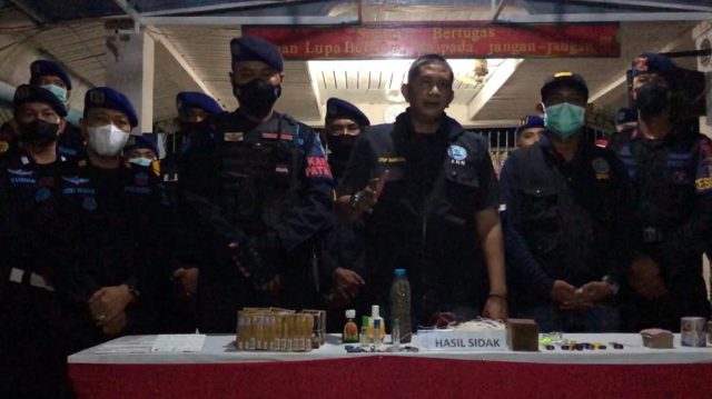 Rutan Tanjungbalai Karimun Gandeng TNI, POLRI dan BNN Buat Razia Seluruh Kamar