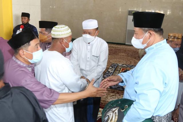 Zona Hijau, Bupati Anambas Bersyukur Bisa Sholat Ied Bersama Masyarakat