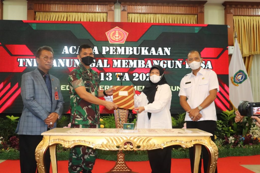 Ketua DPRD Buka TMMD ke – 113 TA. 2022 Kodim 0315/Tanjungpinang