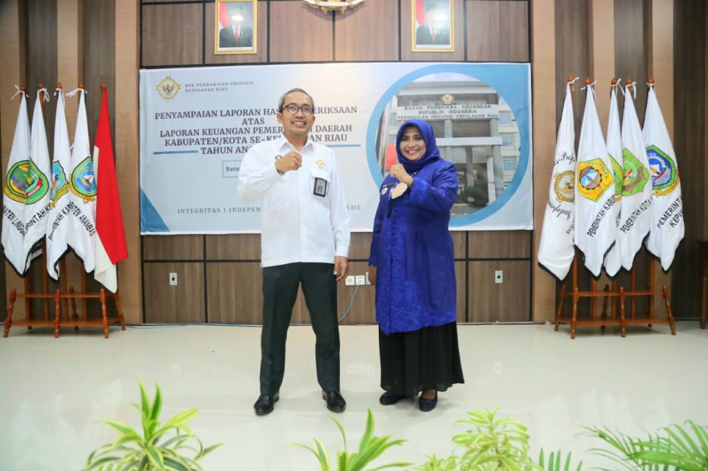 Termasuk Tanjungpinang, BPK Apresiasi Pemerintah Daerah Raih WTP