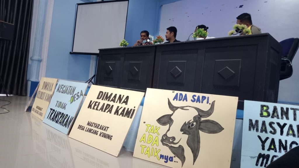 Warga Desa Lancang Kuning Bintan Pertanyakan Program Desa yang Mencapai Miliaran Rupiah