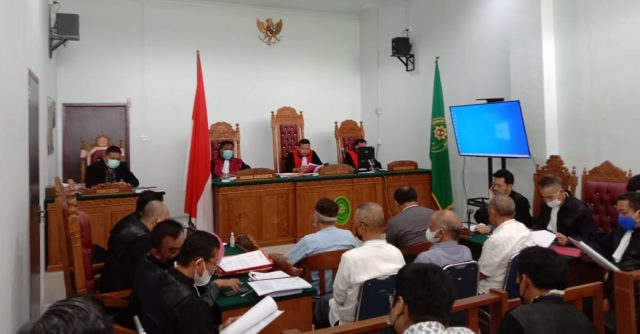 5 Tersangka Kasus Rumdis DPRD Natuna Jalani Sidang Perdana