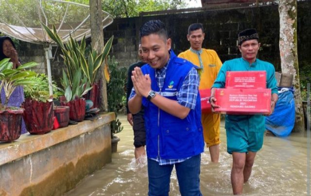 Wabup Lingga Temui Langsung Warganya Pascabencana Banjir, Ketua PP: Patut Dicontoh