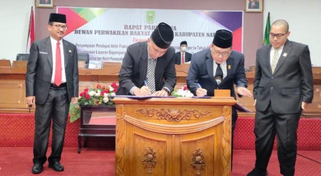 Sidang Paripurna, DPRD Natuna Bahas Tiga Agenda Sekaligus