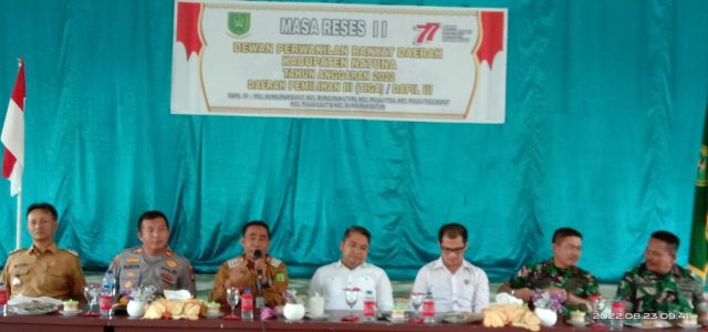 Melalui Reses Masa Sidang II, Marzuki Serap Aspirasi Masyarakat