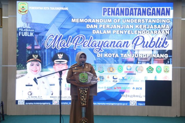 Pemko MoU dengan 32 Instansi Buat Tingkatkan Pelayanan di Tanjungpinang