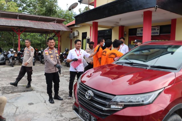 Gunakan Mobil Rental, 3 Eks Karyawan PT. BAI Curi 50 Kg Tembaga