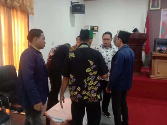 Tolak Kenaikan Harga BBM, DPRD Natuna Sambut Audiensi Mahasiswa STAI Natuna