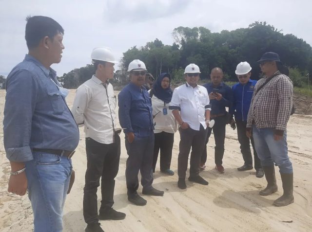 Sidak Komisi II DPRD Natuna, PT Indoprima Karisma Jaya Akui Belum Punya Izin