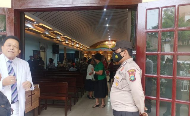 Kapolresta Tanjungpinang Fokuskan Pengamanan Nataru di Setiap Gereja