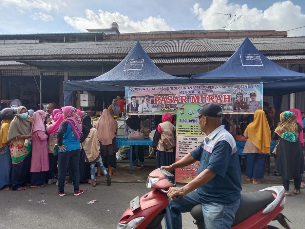 Pemkab Bintan Gelar Pasar Murah Jelang Nataru