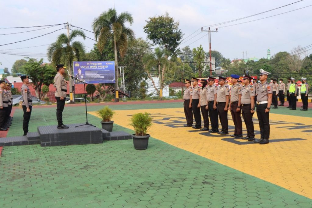 35 Personil Polresta Naik Pangkat, KBP Ompusunggu Minta Kembangkan Inovasi