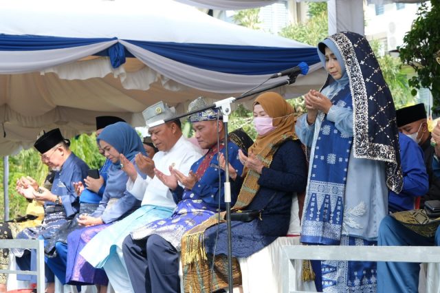 Rahma Jadi Inspektur Upacara di Hari Jadi ke-239 Tanjungpinang