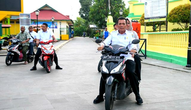 Kontraktor Revitalisasi Masjid Raya Sultan Riau Dapat Pujian Ansar