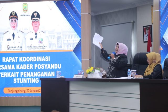 Rakor Kader Posyandu, Rahma Harap Pencegahan Stunting jadi Tugas Bersama