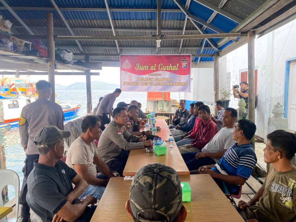 Jumat Curhat, Polres Anambas Buka Ruang Komunikasi Secara Langsung dengan Masyarakat